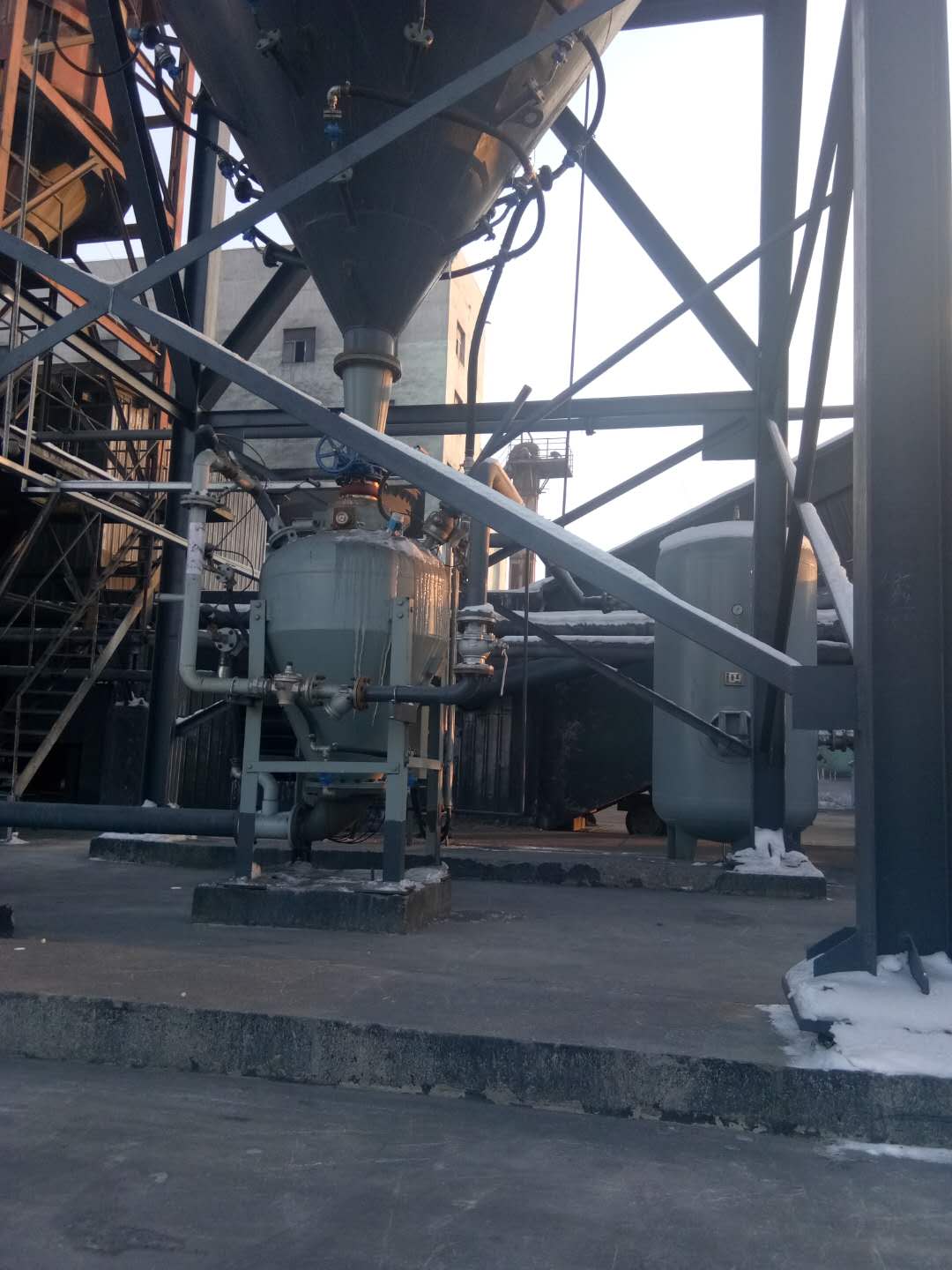 水泥凈化灰氣力輸送 水泥凈化灰氣力輸送