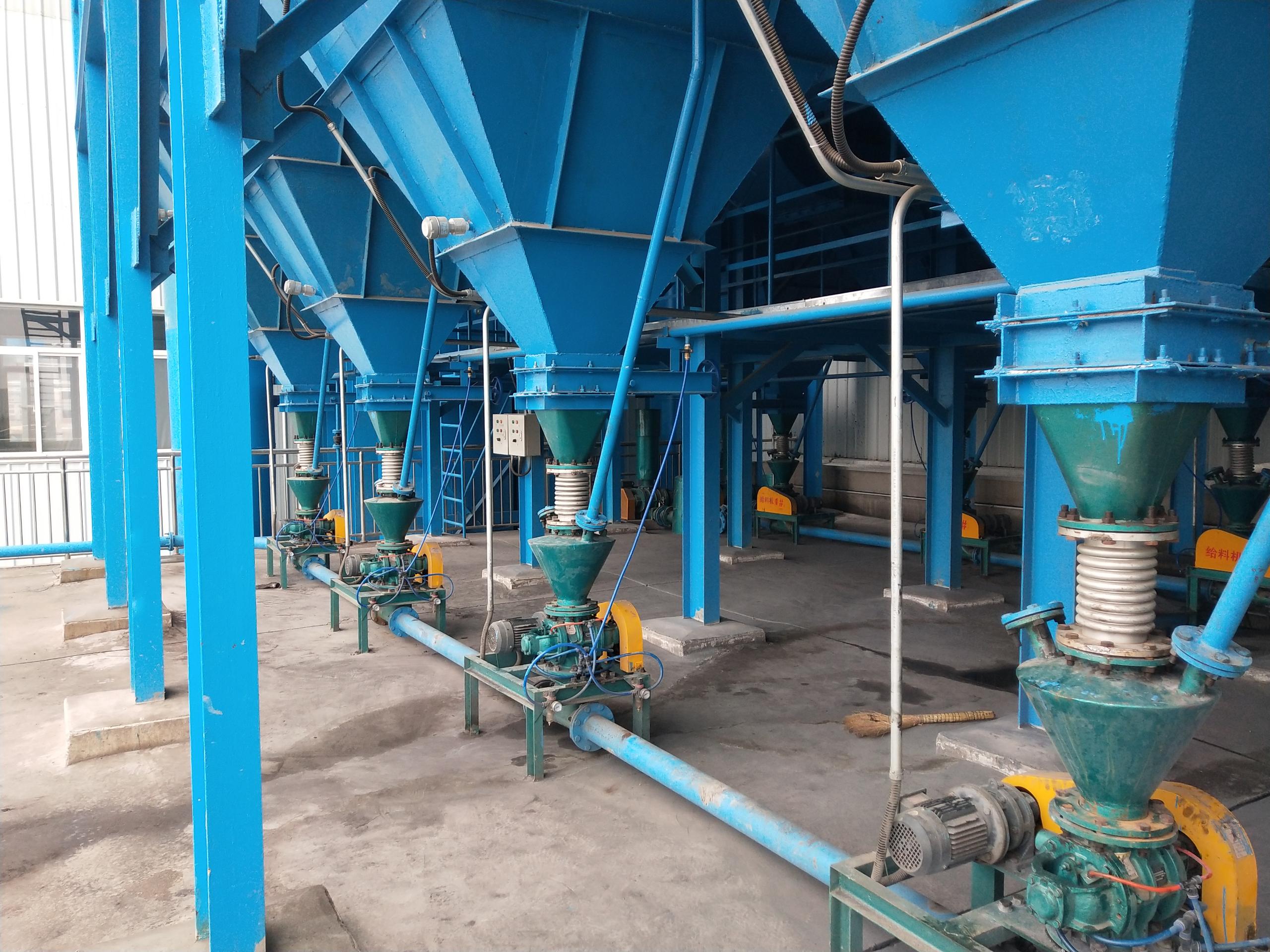 氣力輸送精美現場 氣力輸送精美現場